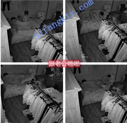 【破解摄像头】服装店老板娘偷情，野男人VS老公的区别