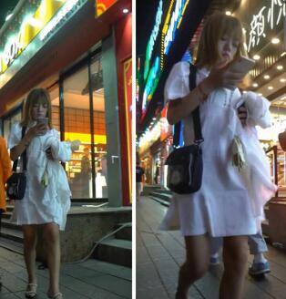 【精品CD❤️无内】 顶级无内！旗袍美女被内射！流出白色不明物
