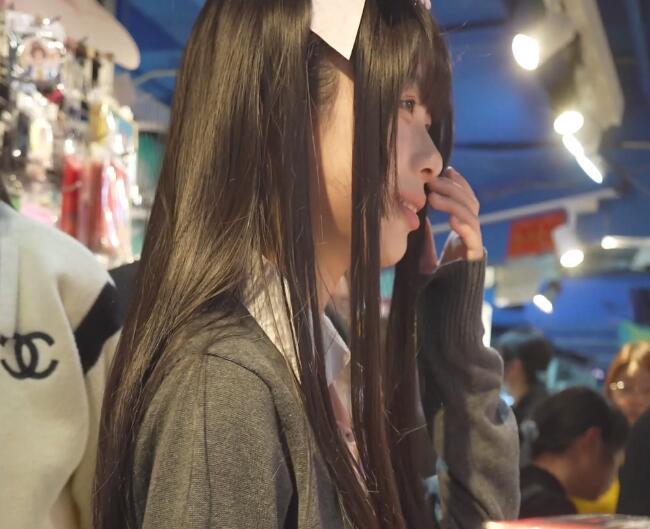 (BC-AA-441)制服jk可爱小学妹..弯腰被抄底..挑选商品被贴脸拍