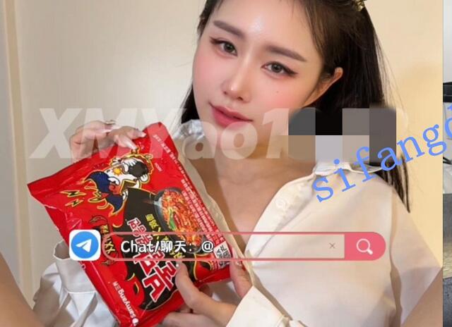 【汐梦瑶6.9最新】火鸡面拌鸡巴，一镜到底的双倍辣火鸡面